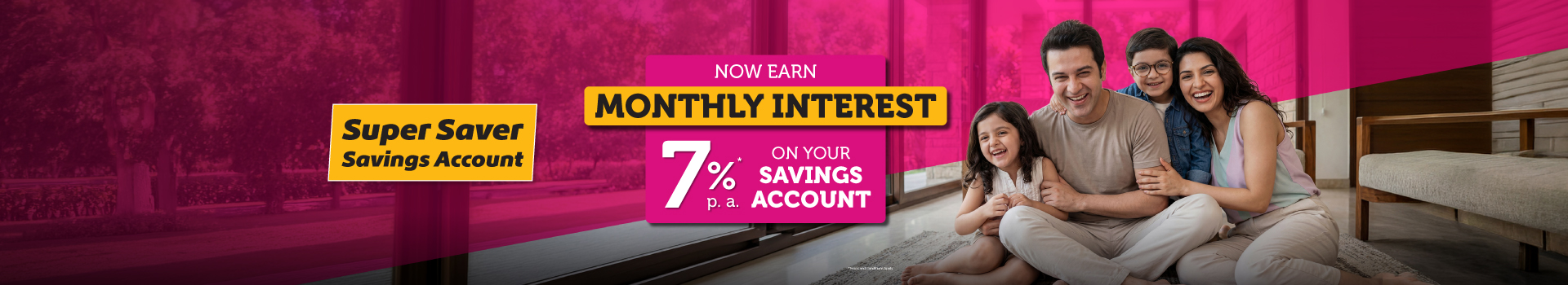 Super savings banner