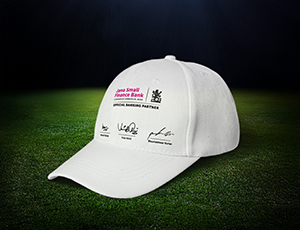 Signed Jana Bank and RCB cap